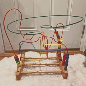 Roller coaster bead maze vintage extra large Anatex enterprises